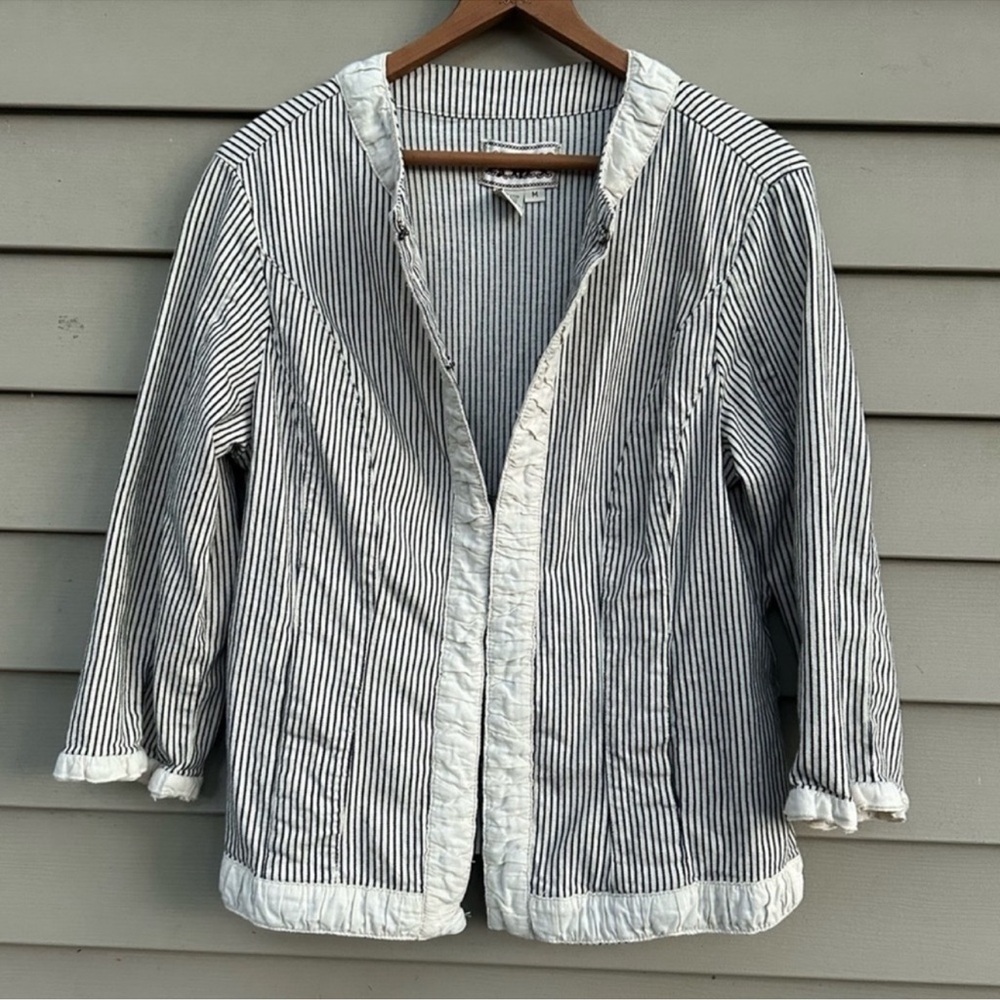 Amex Engineer striped jacket cotton women’s medium